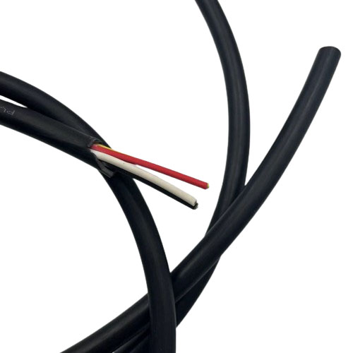 Solar Power Cable Micro Inverter black PVC sheath